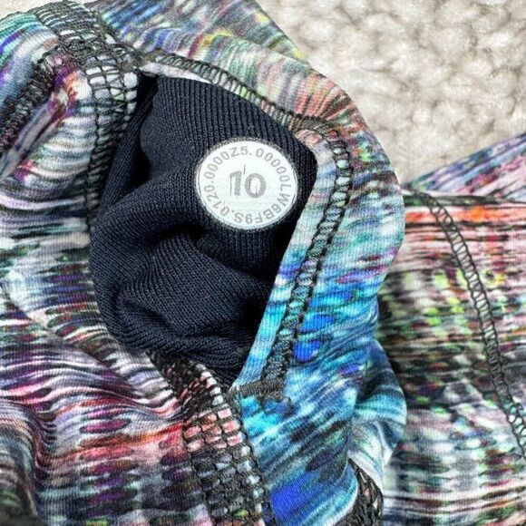 Lululemon Wunder Train Hi Rise Crop Legging Digital Oasis - Picture 6 of 12